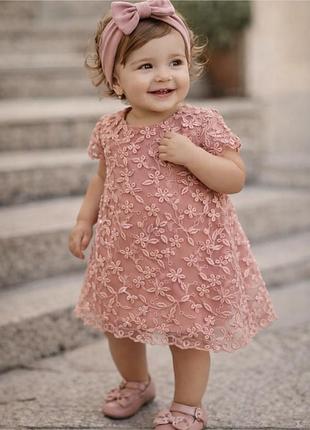 Сукня з мережива розмір 80 zara kids