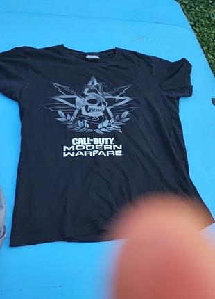 Футболка череп call duty