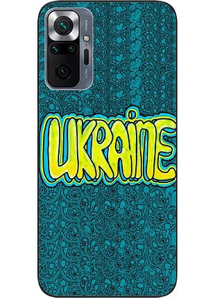 Оригінальний чохол epik для xiaomi redmi note 10 pro з картинкою графіті україна