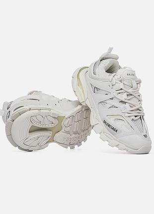 Balenciaga track white 4