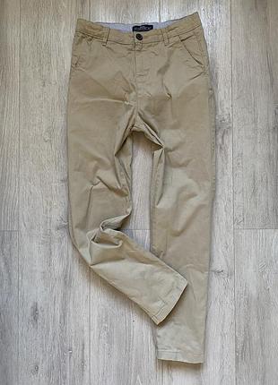 Котонові брюки на хлопчика 12 років, бежеві, matalan, одяг для підлітків