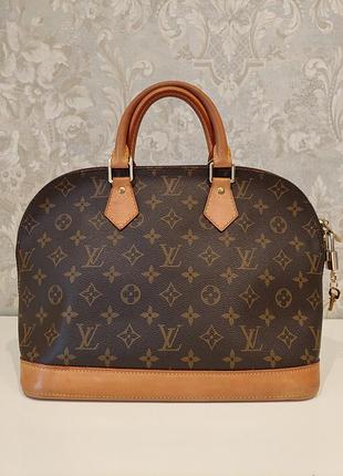 Оригінальна сумка louis vuitton alma pm monogram canvas