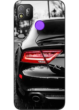 Чохол силіконовий для tecno pop 4 з картинкою авто