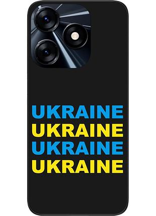 Оригінальний чохол epik для tecno spark 10 (ki5q) з картинкою ukraine