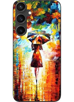 Силіконовий чохол epik для samsung galaxy s23 fe з картинкою прогулянка