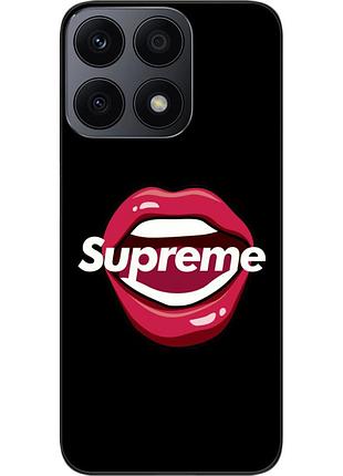 Силиконовый чехол epik для honor x8a с картинкой губы
