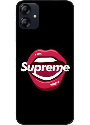 Оригинальный чехол для samsung a04e galaxy a042f с картинкой губы
