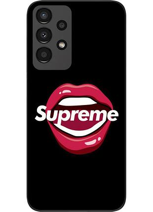 Оригинальный чехол для samsung a13 galaxy a135f с картинкой губы