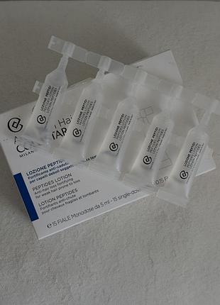 Сироватка лосьйон проти випадіння волосся з пептидами collistar attivi puri hair peptides lotion.