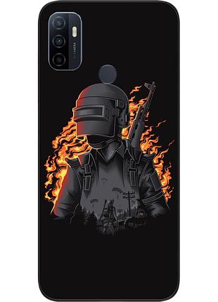 Оригінальний чохол для oppo a53 з картинкою pubg