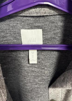 Накидка h&m сіра 3