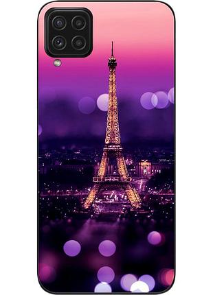 Силіконовий чохол для samsung a22 galaxy a225f з картинкою париж вночі