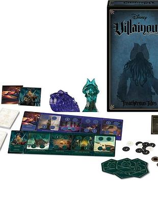 Настольная игра disney villainous: treacherous tides — дэйли джонс и тамаtoa, английскоязычное издание