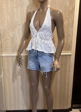 Топ на завязках zara размер m 5