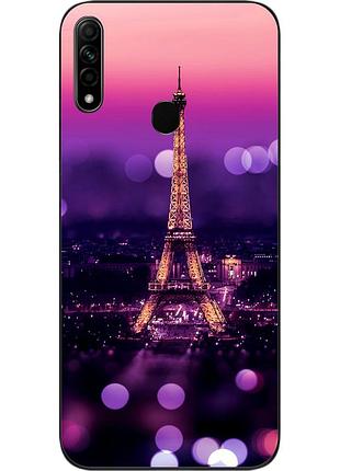 Силіконовий чохол для oppo a31 з картинкою париж вночі