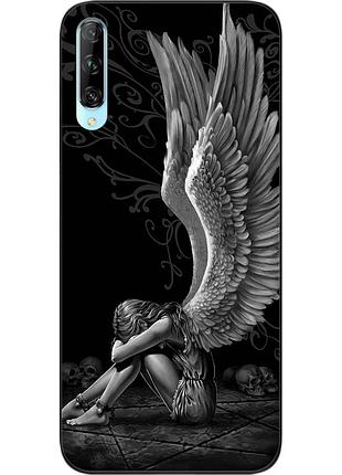 Оригінальний чохол для huawei p smart pro з картинкою ангел