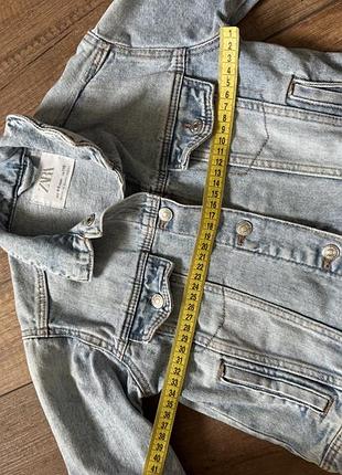 Куртка  джинсова zara 6