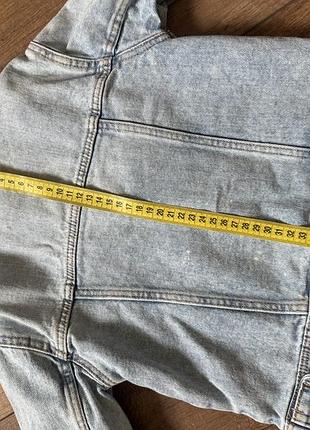 Куртка  джинсова zara 7