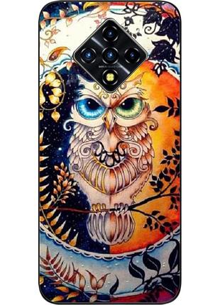 Оригинальный чехол для infinix zero 8 с картинкой сова