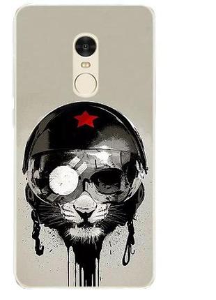 Ексклюзивний бампер для xiaomi redmi note 4 з малюнком вежа 2