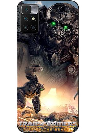 Силіконовий чохол epik для xiaomi redmi 10 з картинкою ейплінк трансформери звероботи