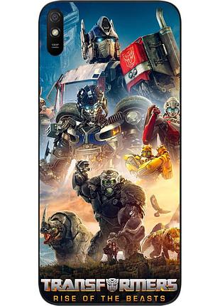 Силіконовий чохол epik для xiaomi redmi 9a з картинкою трансформери