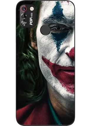 Силіконовий чохол для tecno pop 4 pro з картинкою джокер