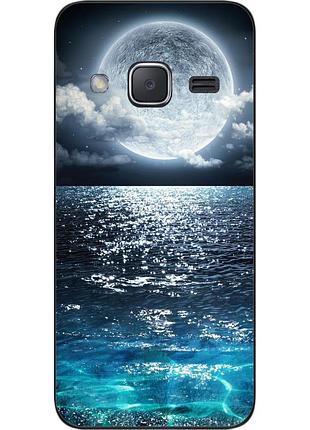 Чохол силіконовий для samsung galaxy j2 j200 з картинкою місяць