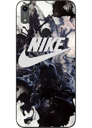 Силиконовый чехол для huawei honor 8a с картинкой nike