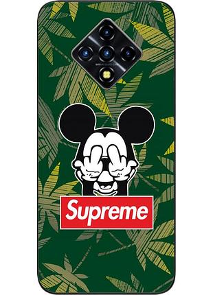 Силиконовый чехол для infinix zero 8 с картинкой микки supreme