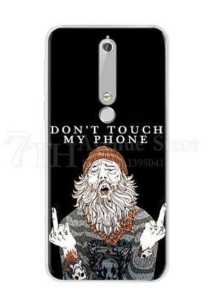 Оригінальний чохол накладка для nokia 6 2018 з картинкою дід