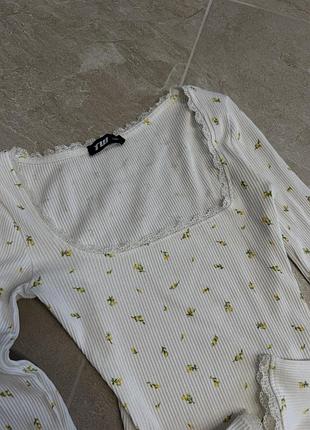 Лонгслів боді / реглан боді tally weijl 5
