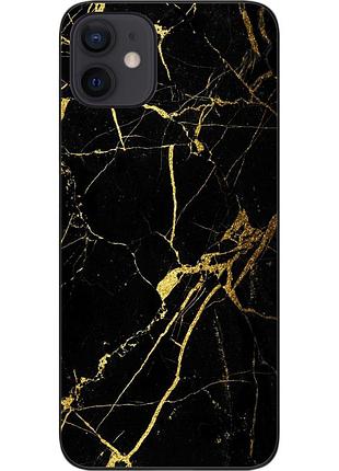 Силіконовий чохол бампер для iphone 12 з картинкою мармур