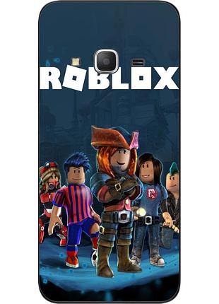 Бампер силиконовый чехол для samsung j3 2016 galaxy j320 с картинкой roblox
