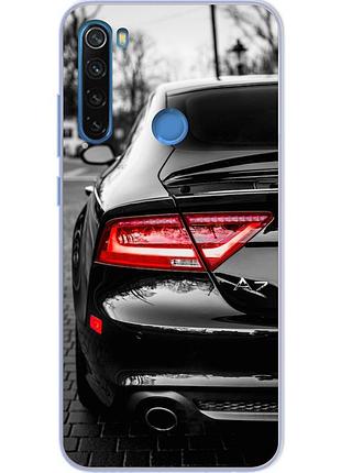 Бампер силіконовий чохол для xiaomi redmi note 8 з картинкою машина
