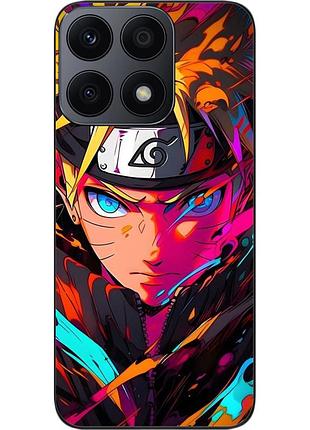 Силіконовий чохол epik для honor x8a з картинкою яскравий наруто