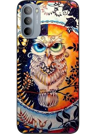Оригінальний чохол epik для motorola moto g41 з картинкою сова
