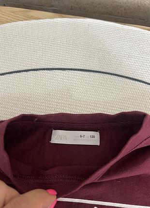 Реглан з написом zara 7