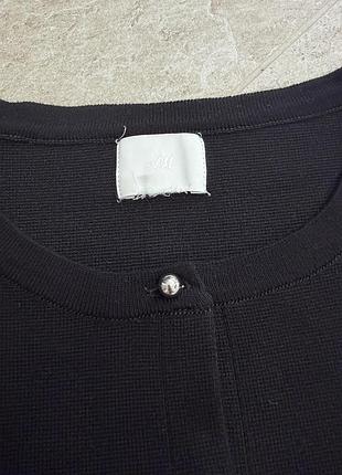 Кофта кардиган чорний h&m 5