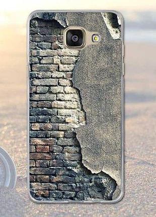 Чехол бампер с картинкой для samsung a5-2016 galaxy a510 стена