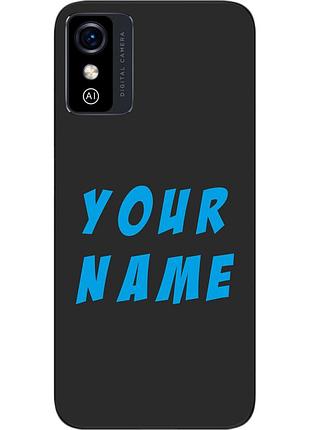 Саме чохол epik для zte blade l9 бампер із ім'ям друк на чохлі