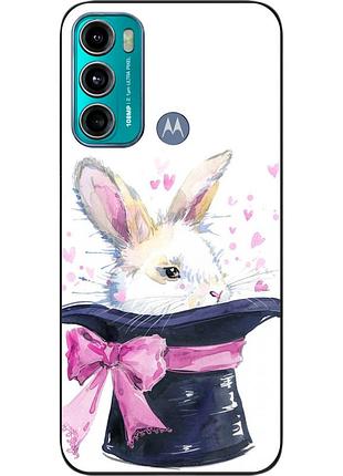 Чохол силіконовий epik для motorola moto g60 з картинкою кролик