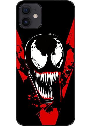 Силіконовий чохол для iphone 12 з картинкою веном