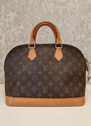 Оригінальна сумка louis vuitton alma pm monogram canvas