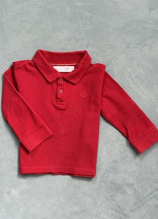 Дитячий лонгслів поло zara