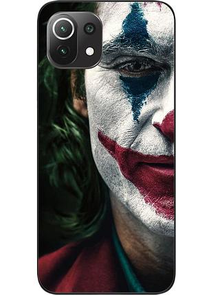 Силиконовый чехол для xiaomi mi 11 lite с картинкой джокер