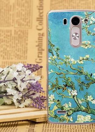 Яркие оригинальные чехлы для lg g3s optimus g3mini d722 d725 с картинкой сакура