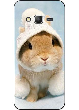 Силіконовий чохол бампер для samsung galaxy j2 prime g532 з картинкою зайчик