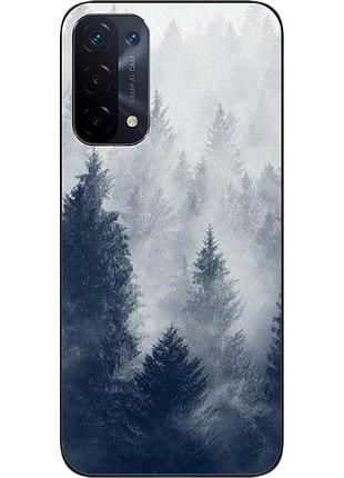 Силиконовый чехол бампер epik для oppo a54 5g с картинкой лес