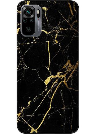Силіконовий чохол бампер для xiaomi redmi note 10s з картинкою мармур